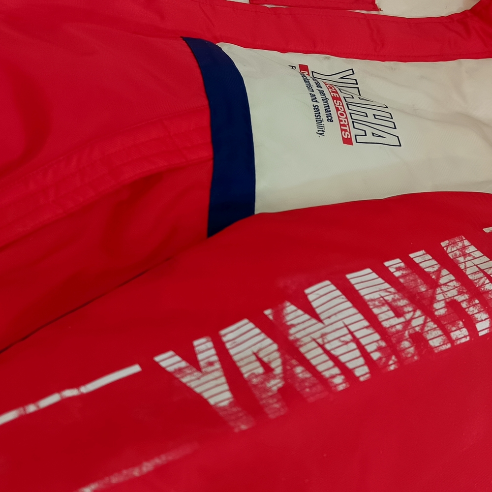 Yamaha Red and White Racing Jacket - Picture 6 of 7